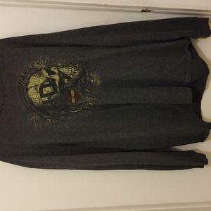 Harley Davidson 2XL long. Sleeve shirt.